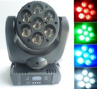 7颗10W摇头灯HB-I015图片|7颗10W摇头灯HB-I015产品图片由广州市慧博舞台灯光设备厂公司生产提供-